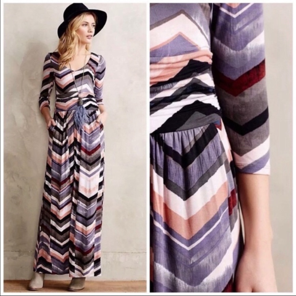 Maeve Anthropologie Maxi dress